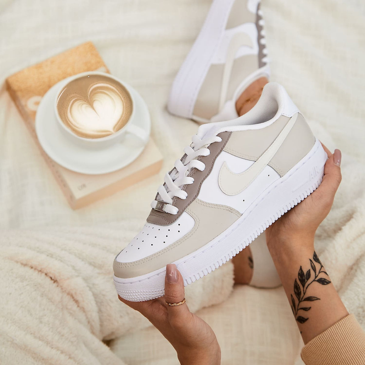 Custom Air Force 1 - Cappuccino