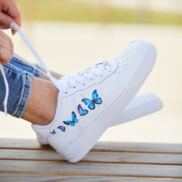 Custom Air Force 1 - Butterfly Swoosh